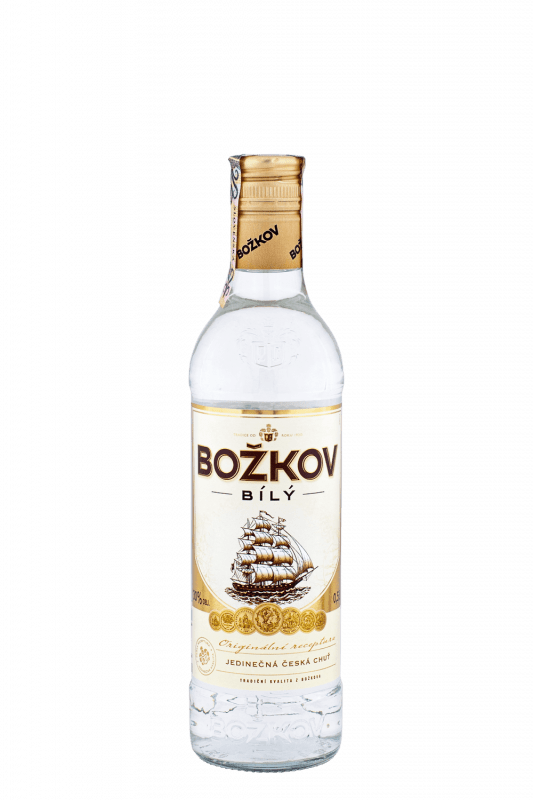 Božkov Biely 30% 0,5l (čistá fľaša)