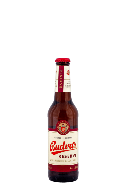 Budvar Reserve vo Fľaši 7,5% 0,33l (čistá fľaša)