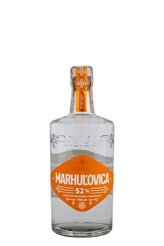 Marsen Marhuľovica 52% 0,7l (čistá fľaša)