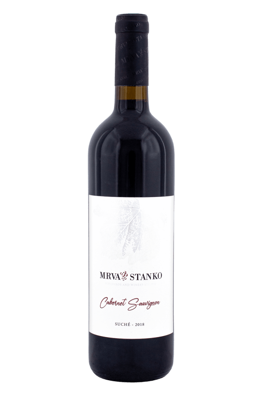Mrva & Stanko Cabernet Sauvignon Suché Vinodol 14% 0,75l (čistá fľaša)