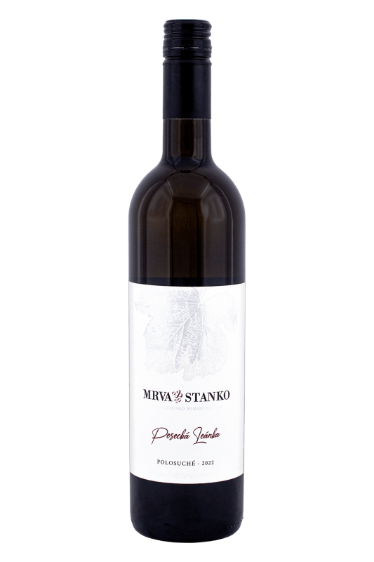 Mrva & Stanko Pesecká Leánka Polosuché Mužia 12% 0,75l (čistá fľaša)