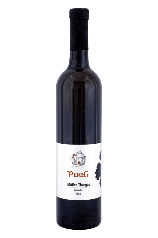 Pereg Müller Thurgau Polosuché 11,5% 0,75l (čistá fľaša)