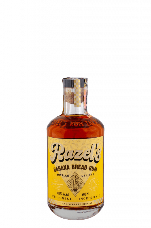 Razel’s Banana Bread Rum 38,1% 0,5l (čistá fľaša)