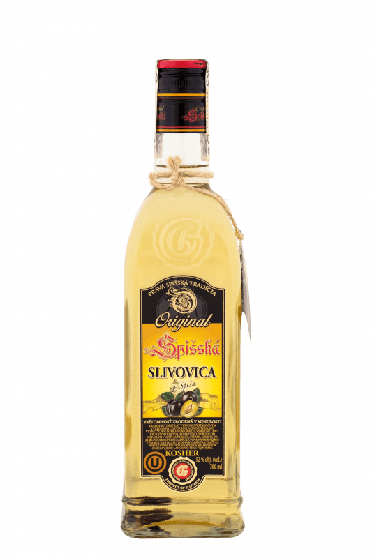 Spišská Slivovica Kosher 52% 0,7l (čistá fľaša)