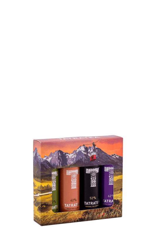 Tatratea Set Tatry 42% - 72% 0,16l (set)