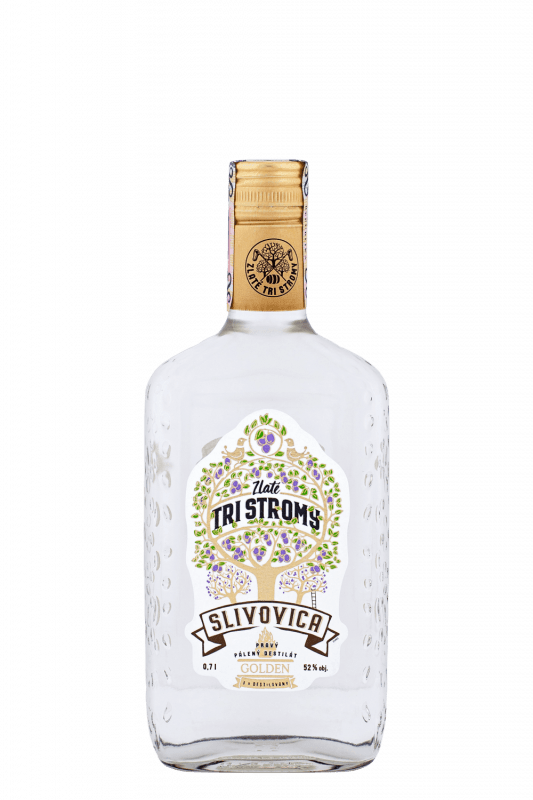 Slivovica Tri Stromy 52% 0,7l (čistá fľaša)
