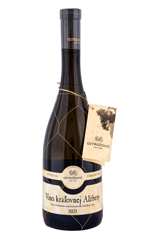 Ostrožovič Víno Kráľovnej Alžbety Special Collection Polosuché 14,5% 0,75l (čistá fľaša)